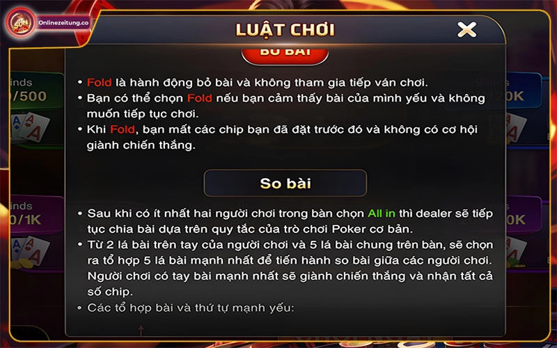 Chiến thuật chơi poker Sunwin đánh bại mọi đối thủ