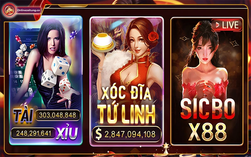 Khám phá sòng bạc casino Sunwin online