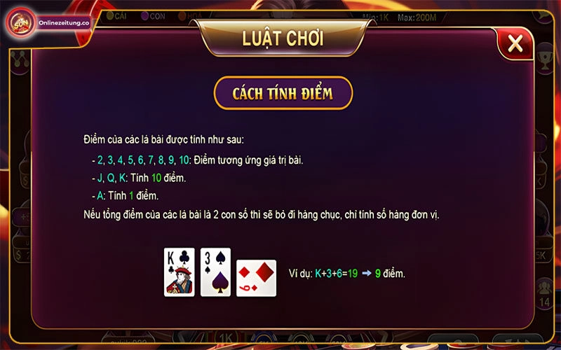 Kinh nghiệm chơi của Baccarat Kim Tài Sunwin