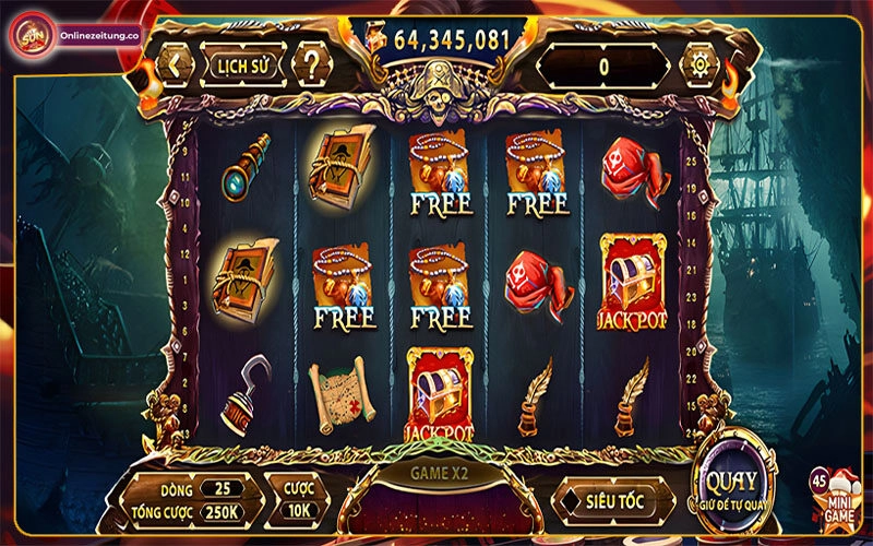 Lối chơi đầy tính chiến thuật của pirate king